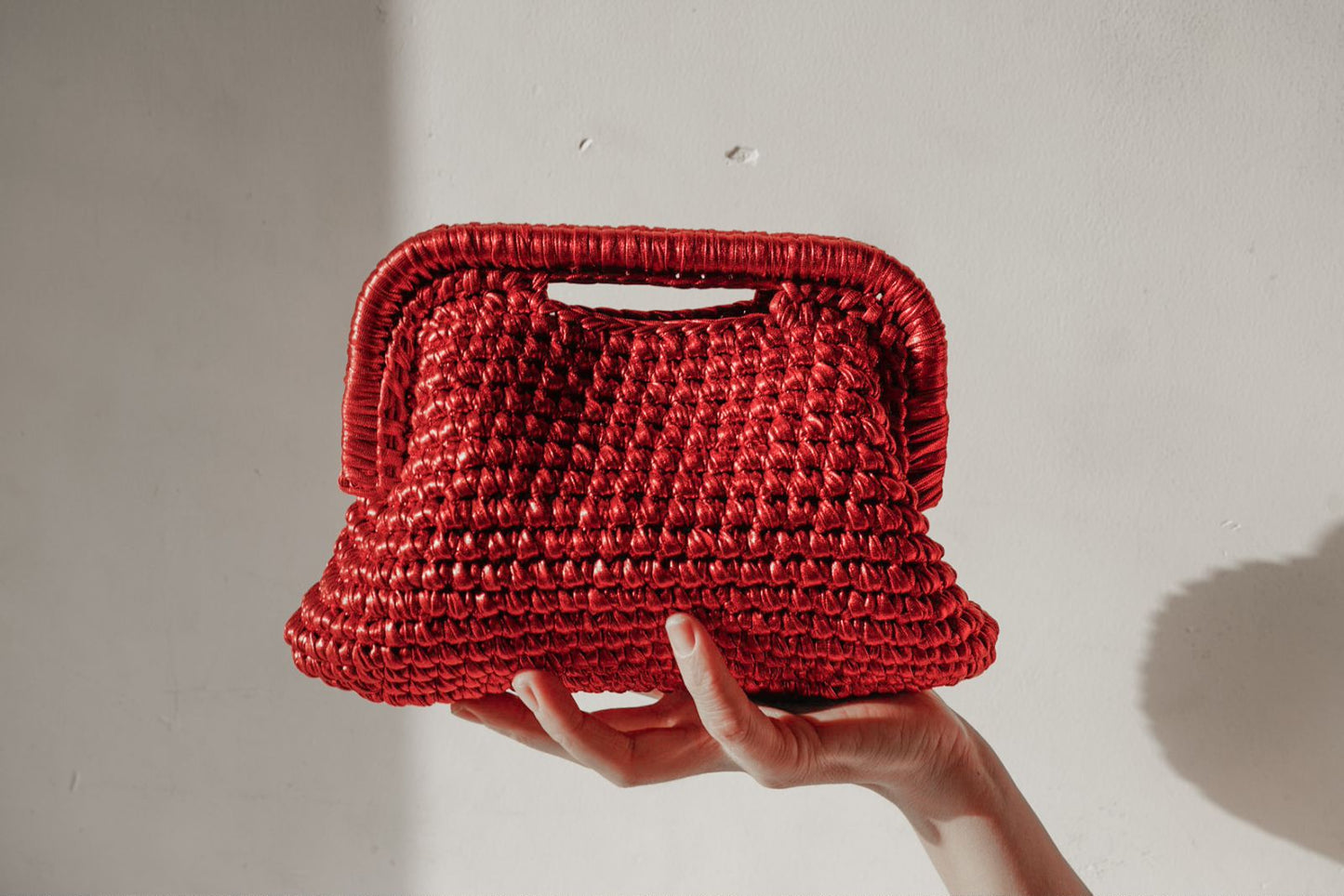 Mini Clutch red – Aunty